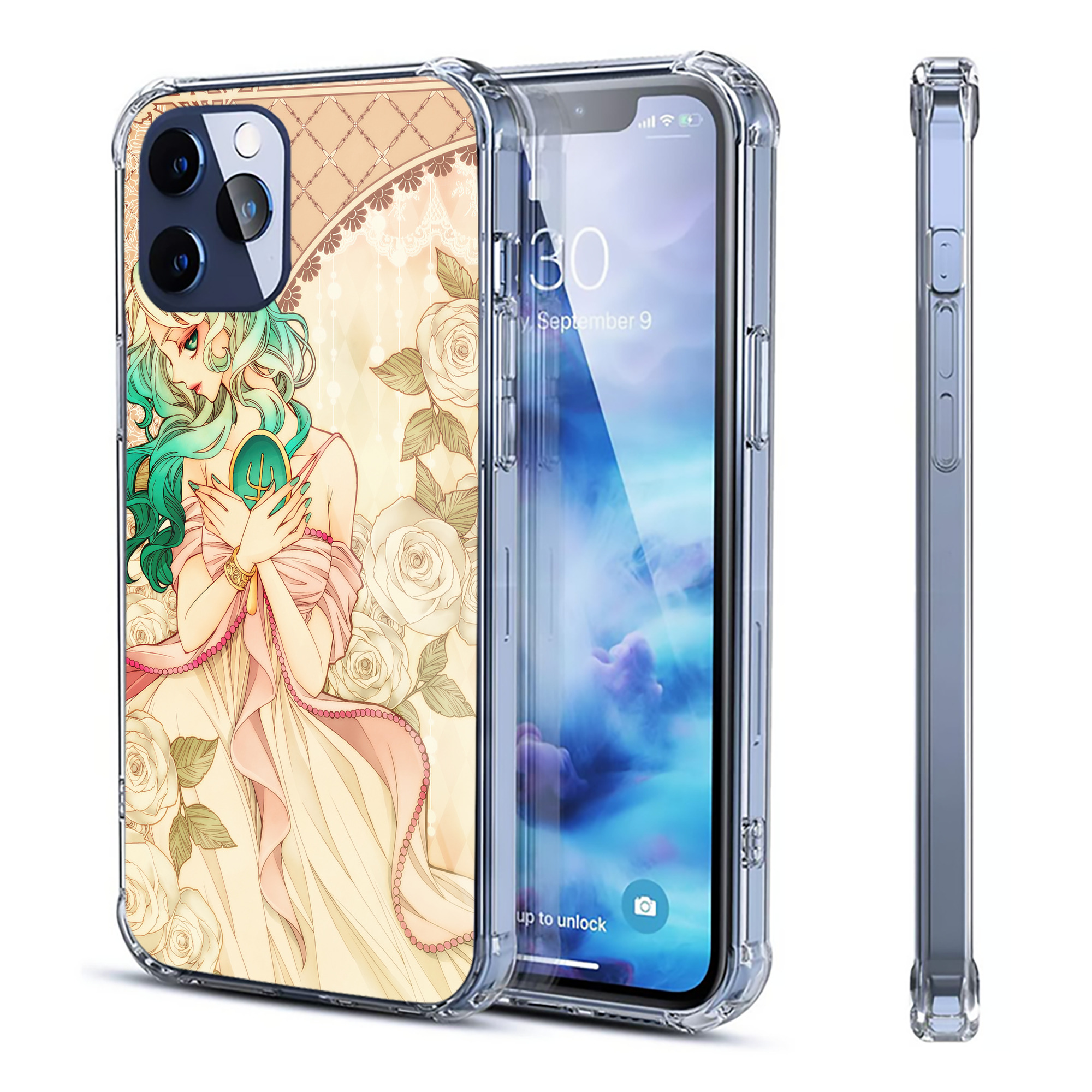 （画像用） 美少女戦士セーラームーン Sailor Moon 【iPhone 12シリーズ対応】透明スマホケース（クリアソフトケース）